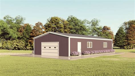 30x60 metal building house|30'x60' metal building package.